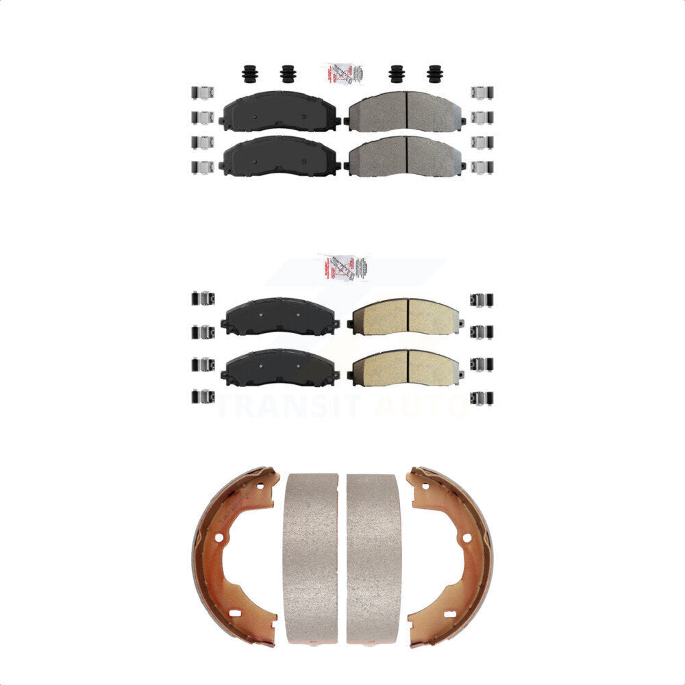 Transit Auto KNN-100725 Disc Brake Pad for 2013-2016 Ford F-450 Super Duty - Front and Rear
