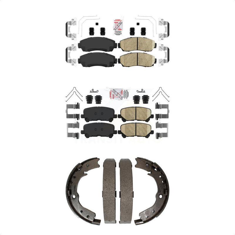 Transit Auto KNN-100738 Disc Brake Pad for 2011-2017 Honda Odyssey - Front and Rear