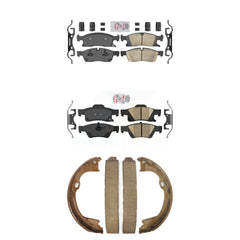 Transit Auto KNN-100746 Disc Brake Pad for 2011-2022 Jeep Grand Cherokee WK, Dodge Durango, Jeep Grand Cherokee - Front and Rear