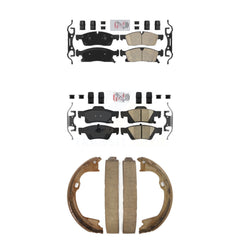 Transit Auto KNN-100752 Disc Brake Pad for 2011-2022 Jeep Grand Cherokee WK, Dodge Durango, Jeep Grand Cherokee - Front and Rear