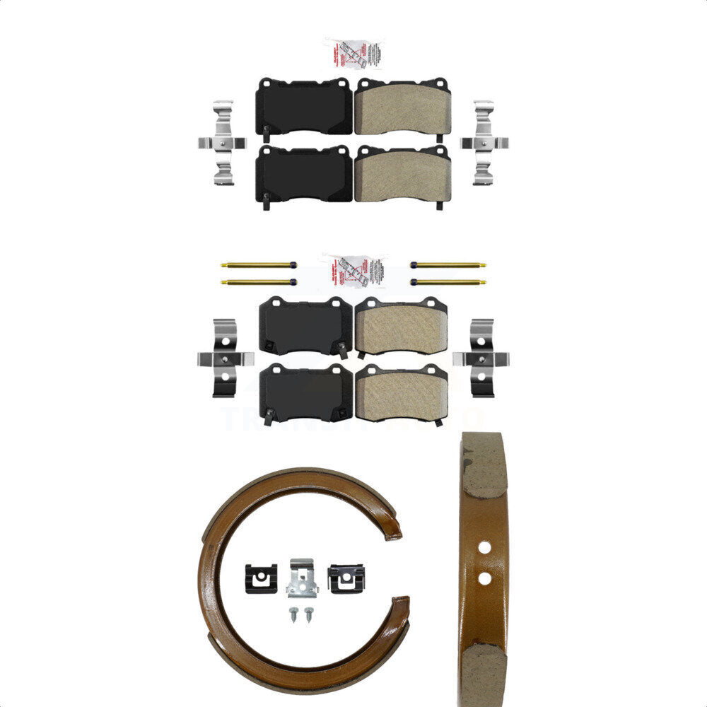 Transit Auto KNN-100754 Disc Brake Pad for 2004-2011 Cadillac STS, Cadillac CTS - Front and Rear