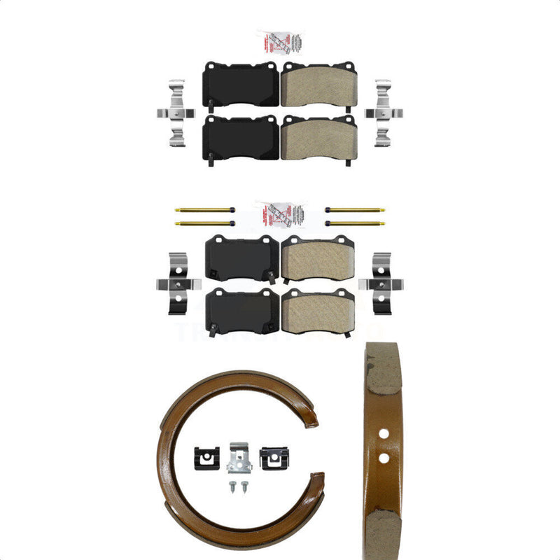 Transit Auto KNN-100754 Disc Brake Pad for 2004-2011 Cadillac STS, Cadillac CTS - Front and Rear