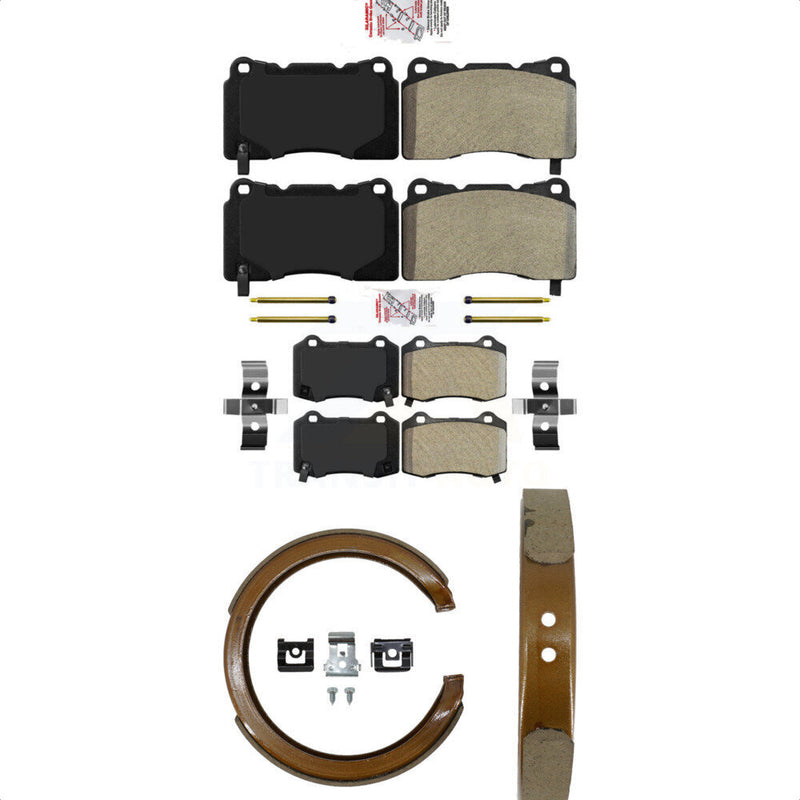 Transit Auto KNN-100755 Disc Brake Pad for 2004-2011 Cadillac STS, Cadillac CTS - Front and Rear