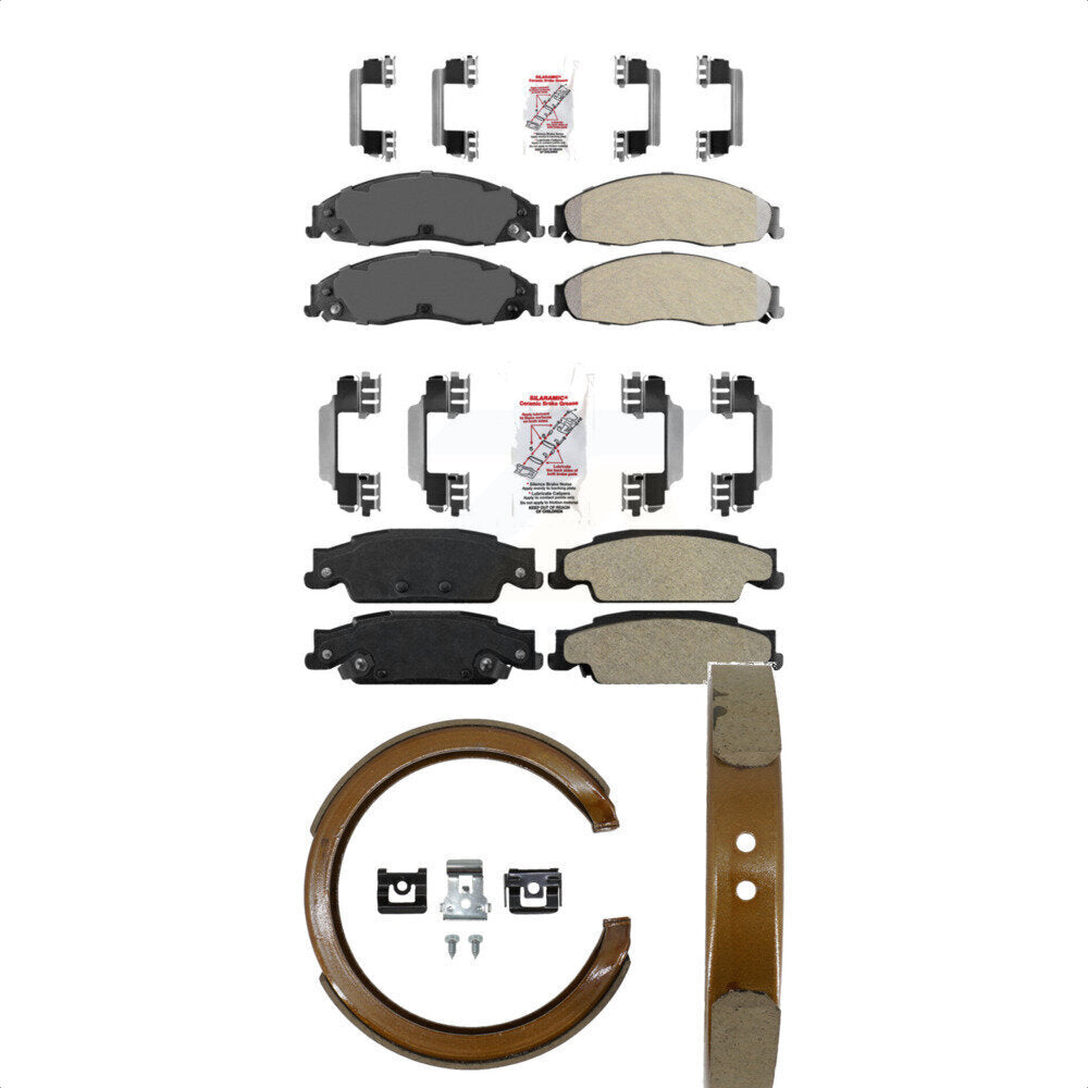 Transit Auto KNN-100756 Disc Brake Pad for 2003-2007 Cadillac CTS - Front and Rear