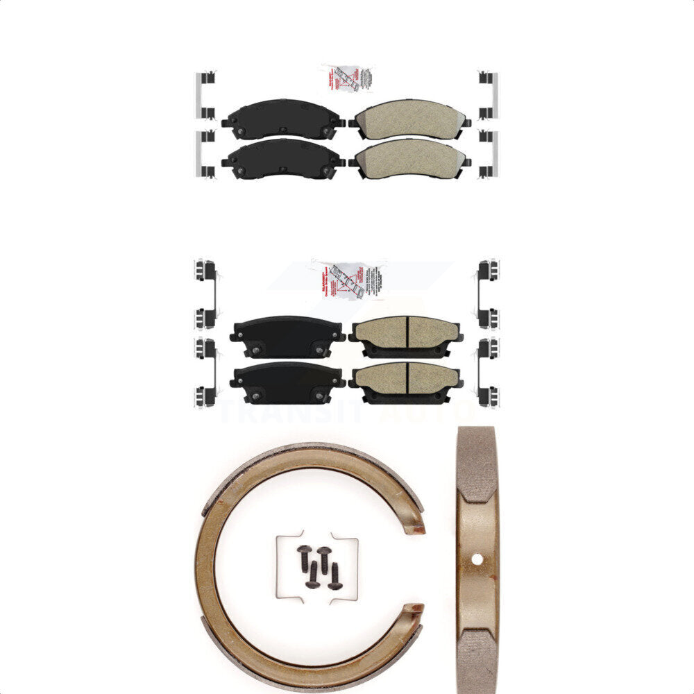 Transit Auto KNN-100759 Disc Brake Pad for 2005-2008 Cadillac STS - Front and Rear
