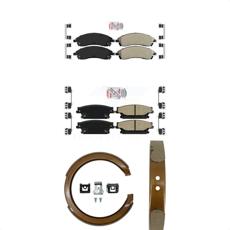 Transit Auto KNN-100761 Disc Brake Pad for 2004-2009 Cadillac SRX, Cadillac CTS - Front and Rear