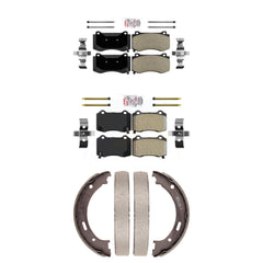 Transit Auto KNN-100762 Disc Brake Pad for 2006-2010 Jeep Grand Cherokee - Front and Rear