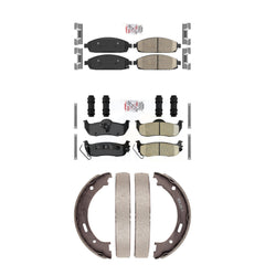Transit Auto KNN-100763 Disc Brake Pad for 2005-2010 Jeep Grand Cherokee, Jeep Commander - Front and Rear