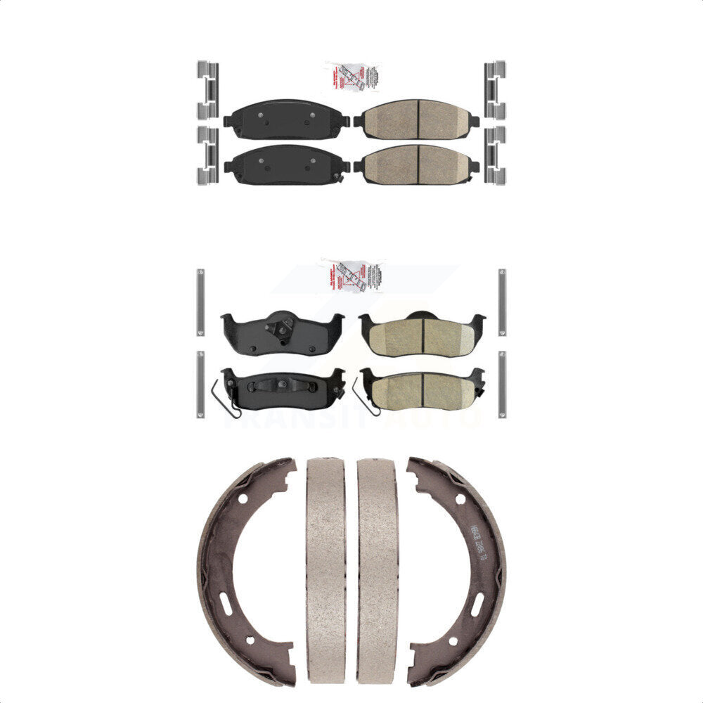 Transit Auto KNN-100764 Disc Brake Pad for 2005-2010 Jeep Grand Cherokee, Jeep Commander - Front and Rear