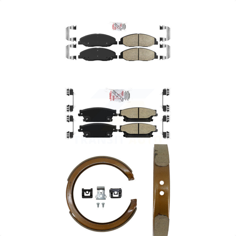 Transit Auto KNN-100765 Disc Brake Pad for 2009-2011 Cadillac STS - Front and Rear