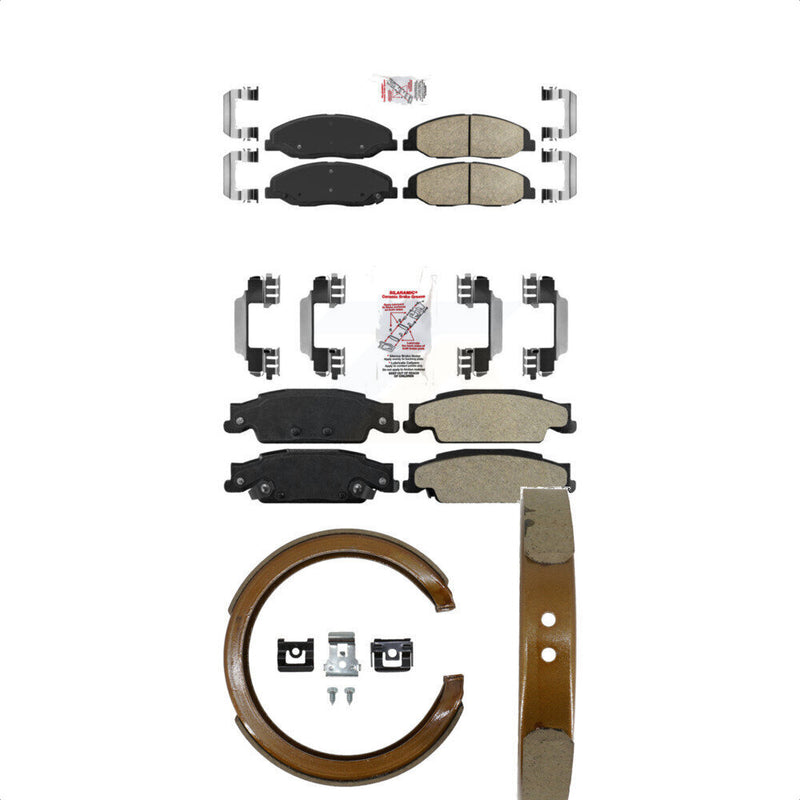 Transit Auto KNN-100766 Disc Brake Pad for 2009-2011 Cadillac STS - Front and Rear