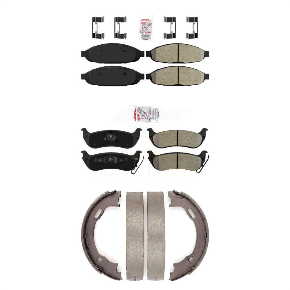 Transit Auto KNN-100767 Disc Brake Pad for 2004-2008 Chrysler Pacifica - Front and Rear