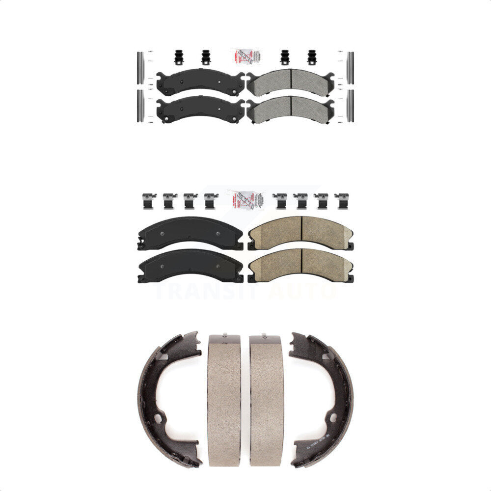 Transit Auto KNN-100768 Disc Brake Pad for 2009-2012 GMC Savana 3500 - Front and Rear
