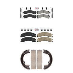 Transit Auto KNN-100768 Disc Brake Pad for 2009-2012 GMC Savana 3500 - Front and Rear