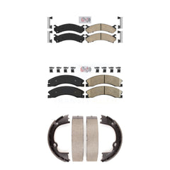 Transit Auto KNN-100769 Disc Brake Pad for 2009-2012 GMC Savana 3500 - Front and Rear