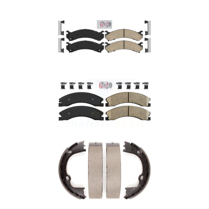 Transit Auto KNN-100769 Disc Brake Pad for 2009-2012 GMC Savana 3500 - Front and Rear