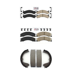 Transit Auto KNN-100771 Disc Brake Pad for 2009-2020 Chevrolet Express 4500, Chevrolet Express 3500 and More - Front and Rear