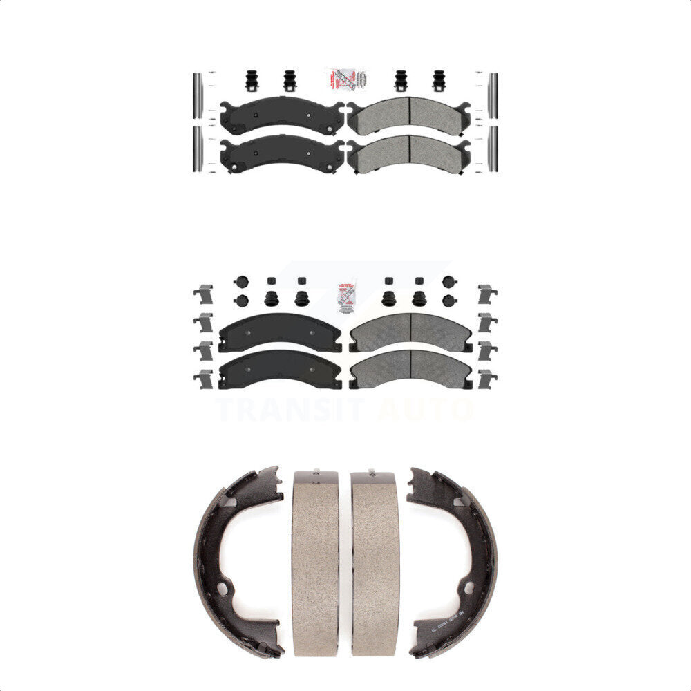 Transit Auto KNN-100772 Disc Brake Pad for 2009-2012 GMC Savana 3500 - Front and Rear