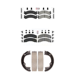 Transit Auto KNN-100772 Disc Brake Pad for 2009-2012 GMC Savana 3500 - Front and Rear