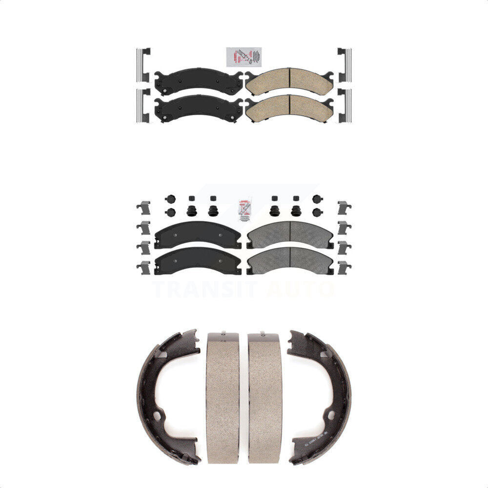 Transit Auto KNN-100773 Disc Brake Pad for 2009-2012 GMC Savana 3500 - Front and Rear