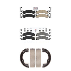 Transit Auto KNN-100773 Disc Brake Pad for 2009-2012 GMC Savana 3500 - Front and Rear