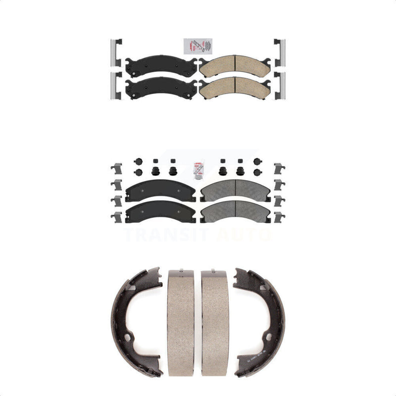Transit Auto KNN-100773 Disc Brake Pad for 2009-2012 GMC Savana 3500 - Front and Rear