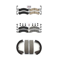 Transit Auto KNN-100775 Disc Brake Pad for 2009-2020 Chevrolet Express 4500, Chevrolet Express 3500 and More - Front and Rear
