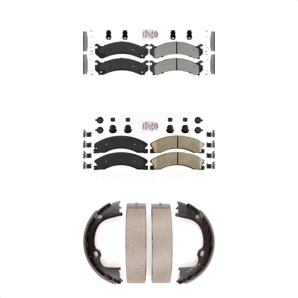 Transit Auto KNN-100776 Disc Brake Pad for 2009-2012 GMC Savana 3500 - Front and Rear