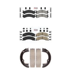 Transit Auto KNN-100776 Disc Brake Pad for 2009-2012 GMC Savana 3500 - Front and Rear