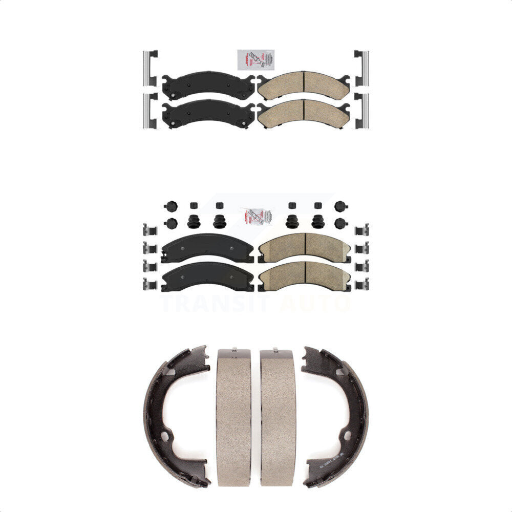 Transit Auto KNN-100777 Disc Brake Pad for 2009-2012 GMC Savana 3500 - Front and Rear