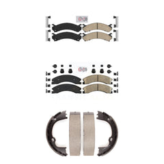 Transit Auto KNN-100777 Disc Brake Pad for 2009-2012 GMC Savana 3500 - Front and Rear