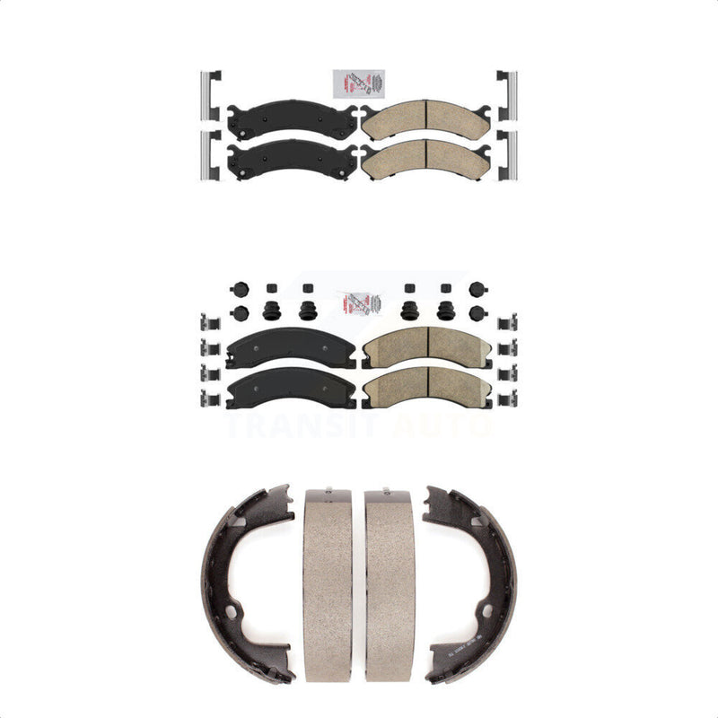 Transit Auto KNN-100777 Disc Brake Pad for 2009-2012 GMC Savana 3500 - Front and Rear