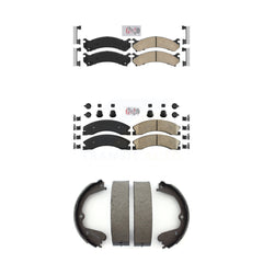 Transit Auto KNN-100779 Disc Brake Pad for 2009-2020 Chevrolet Express 4500, Chevrolet Express 3500 and More - Front and Rear