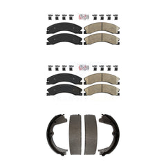 Transit Auto KNN-100780 Disc Brake Pad for 2011-2019 GMC Sierra 2500 HD, GMC Sierra 3500 HD and More - Front and Rear