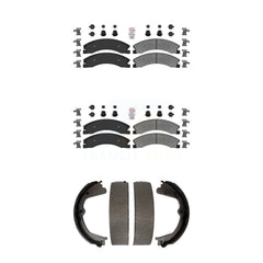 Transit Auto KNN-100784 Disc Brake Pad for 2011-2019 GMC Sierra 2500 HD, GMC Sierra 3500 HD and More - Front and Rear