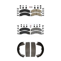 Transit Auto KNN-100785 Disc Brake Pad for 2011-2019 GMC Sierra 2500 HD, GMC Sierra 3500 HD and More - Front and Rear