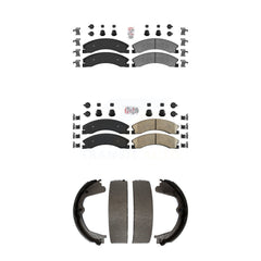 Transit Auto KNN-100787 Disc Brake Pad for 2011-2019 GMC Sierra 2500 HD, GMC Sierra 3500 HD and More - Front and Rear