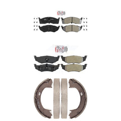 Transit Auto KNN-100789 Disc Brake Pad for 1995-2003 Dodge Neon, Plymouth Neon - Front and Rear