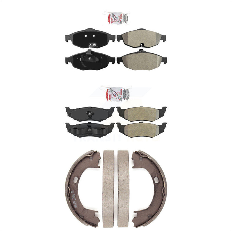 Transit Auto KNN-100791 Disc Brake Pad for 2001-2006 Chrysler Sebring, Dodge Stratus - Front and Rear