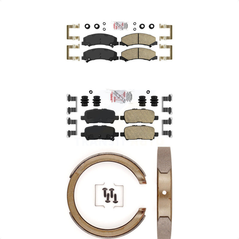 Transit Auto KNN-100799 Disc Brake Pad for 2010 Chevrolet Impala - Front and Rear