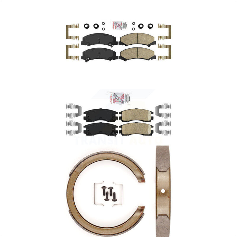 Transit Auto KNN-100803 Disc Brake Pad for 2006-2010 Chevrolet Impala, Chevrolet Monte Carlo - Front and Rear