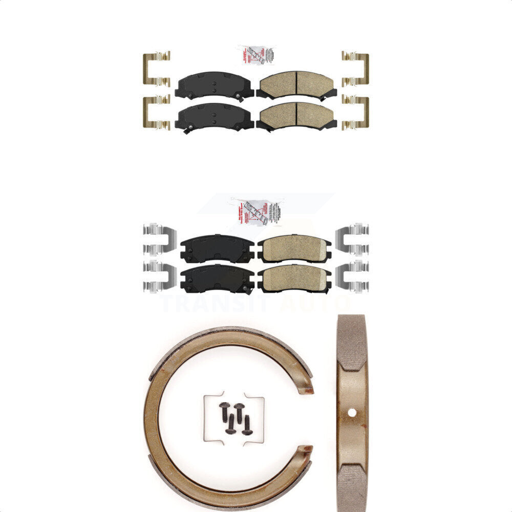 Transit Auto KNN-100804 Disc Brake Pad for 2006-2010 Chevrolet Impala, Chevrolet Monte Carlo - Front and Rear