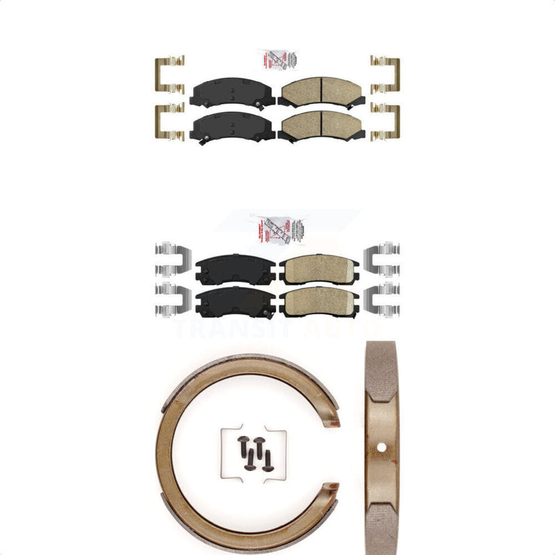 Transit Auto KNN-100804 Disc Brake Pad for 2006-2010 Chevrolet Impala, Chevrolet Monte Carlo - Front and Rear