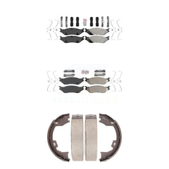 Transit Auto KNN-100811 Disc Brake Pad for 2005-2018 IC Corporation AE School Bus, IC Corporation AC Commercial Bus and More - Front and Rear