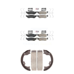 Transit Auto KNN-100812 Disc Brake Pad for 2005-2018 IC Corporation AE School Bus, IC Corporation AC Commercial Bus and More - Front and Rear