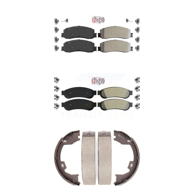 Transit Auto KNN-100813 Disc Brake Pad for 2008-2012 Ford F-350 Super Duty, Ford F-250 Super Duty - Front and Rear