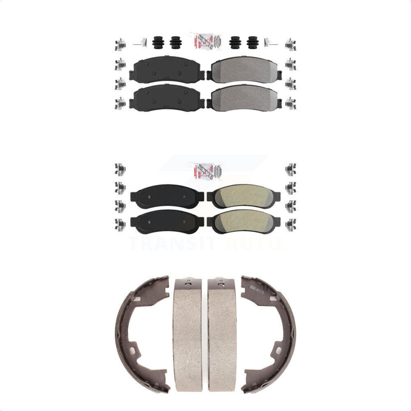 Transit Auto KNN-100814 Disc Brake Pad for 2008-2012 Ford F-350 Super Duty, Ford F-250 Super Duty - Front and Rear