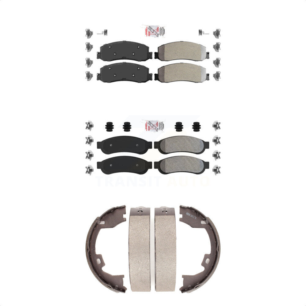 Transit Auto KNN-100815 Disc Brake Pad for 2008-2012 Ford F-350 Super Duty, Ford F-250 Super Duty - Front and Rear