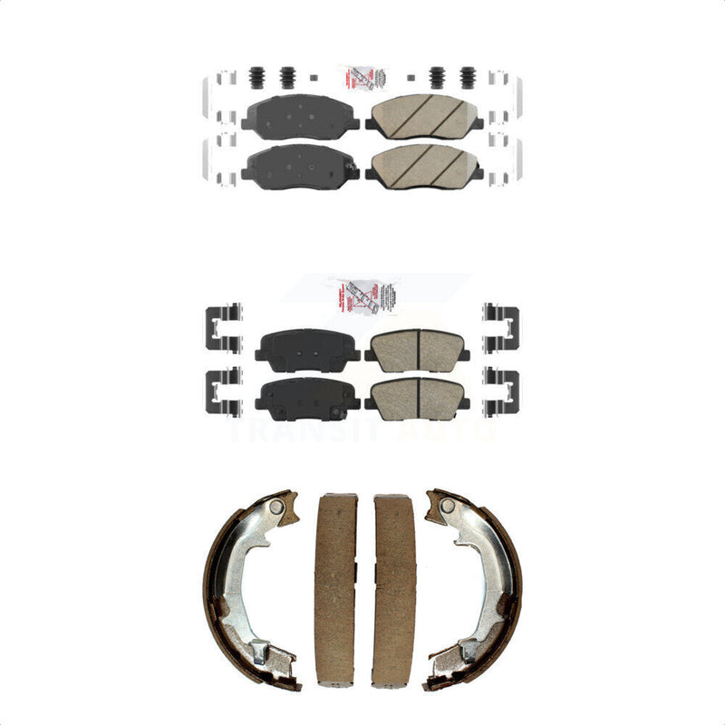 Transit Auto KNN-100817 Disc Brake Pad for 2006-2014 Kia Sedona, Hyundai Entourage - Front and Rear