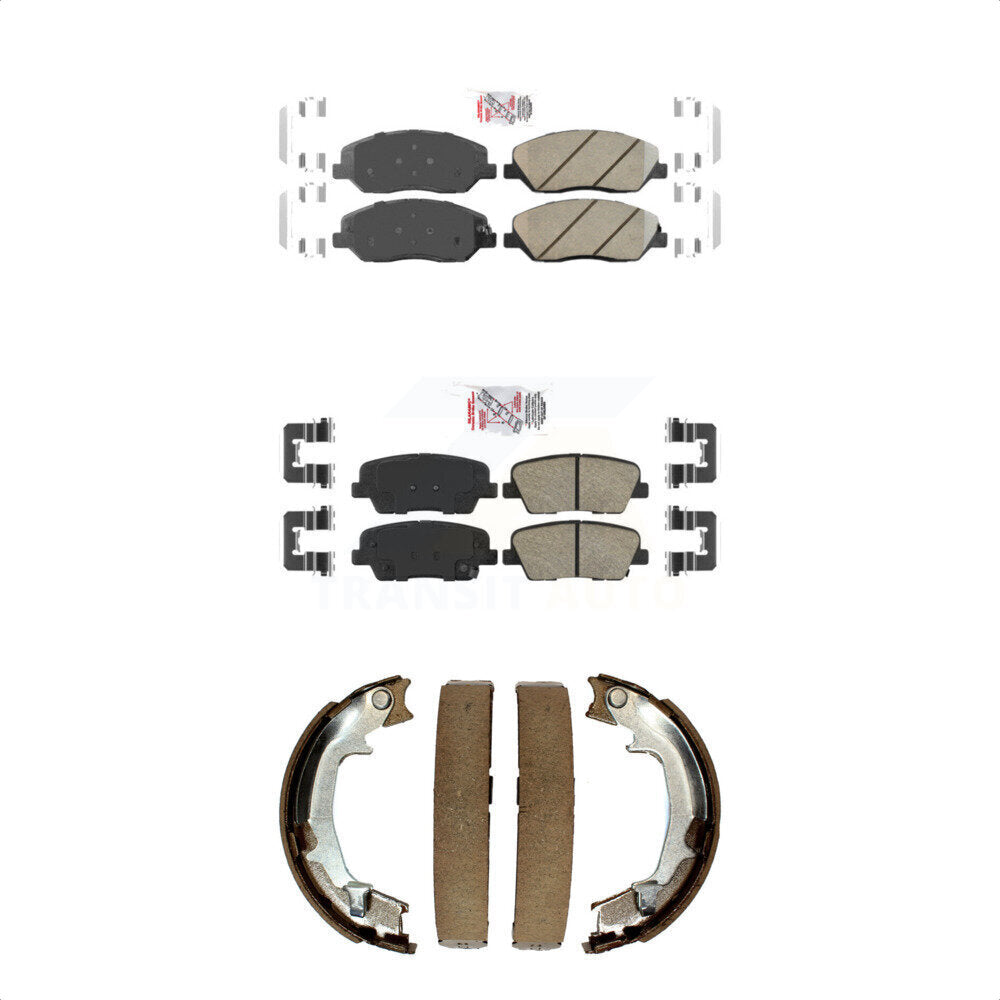Transit Auto KNN-100818 Disc Brake Pad for 2006-2014 Kia Sedona, Hyundai Entourage - Front and Rear